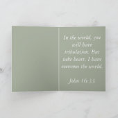 Cartes de voeux "Paix" (Intérieur)