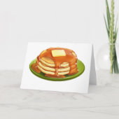 Cartes de voeux Pancakes (Devant)