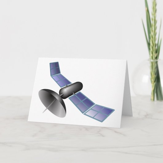 Cartes de voeux par satellite (Devant)