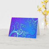 Cartes de voeux personnalisables (Fleur jaune)