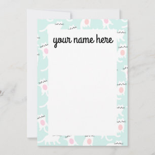 Cartes de vœux personnalisées de chatons