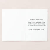 Cartes de vœux personnalisées d'hiver de Vancouver (Intérieur)