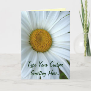 Cartes de voeux personnalisées Fleurs sauvages