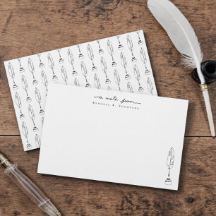Cartes de vœux personnalisées Papeterie Quill & In