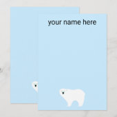 Cartes de vœux personnalisées pour enfants avec ou (Devant / Derrière)