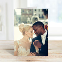 Cartes de vœux photo verticales personnalisées