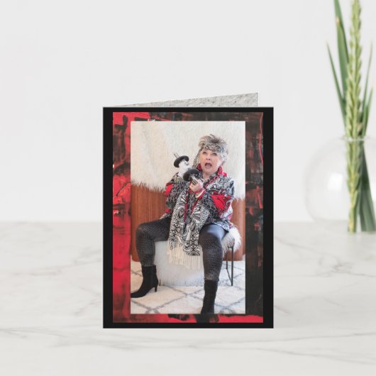 Cartes de voeux pliées des résolutions du Nouvel A (Devant)