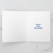 Cartes de vœux pliées pour enfants de neige (Intérieur)