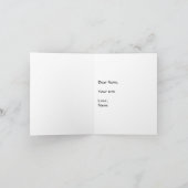 Cartes de voeux pliées pour les mauvais garçons (Intérieur)