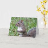 Cartes de voeux pour animaux (Fleur jaune)