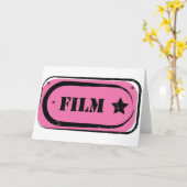 Cartes de voeux pour Billets de film (Fleur jaune)