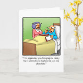 Cartes de voeux pour Humour (Fleur jaune)