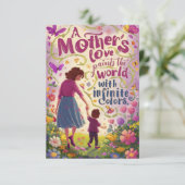 Cartes de voeux pour la journée "Maman's Embrace" (Debout devant)