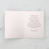 Cartes de voeux pour le 50e anniversaire du Mariag (Intérieur)