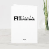 Cartes de voeux pour le bon traitement des blessur (Dos)