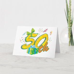 Cartes de voeux pour les célébrations du 50e anniv