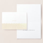 Cartes de voeux pour les nuages chinois en or broc (Affichage)