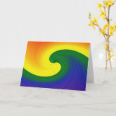 Cartes de voeux pour les vagues (Fleur jaune)