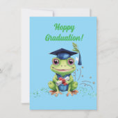 Cartes de voeux pour l'obtention d'un diplôme de G (Devant)