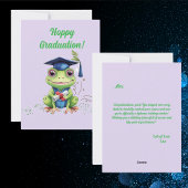 Cartes de voeux pour l'obtention d'un diplôme de G