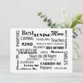 Cartes de vœux pour maman (Debout devant)