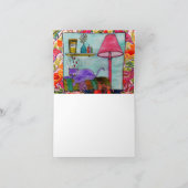 Cartes de voeux pour peinture de chats fantaisie e (Intérieur)