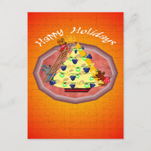 Cartes de voeux pour souris de vacances