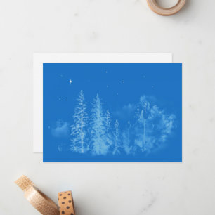 Cartes de vœux pour une nuit silencieuse