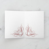 Cartes de voeux "Réflexion" (Intérieur)