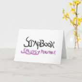 cartes de voeux scrapbook (Fleur jaune)