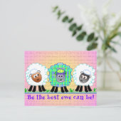 Cartes de voeux Sheep (Debout devant)