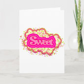 Cartes de voeux sucrées