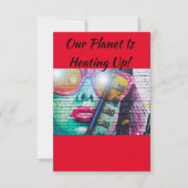Cartes de voeux sur le changement climatique (Devant)