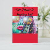 Cartes de voeux sur le changement climatique (Debout devant)