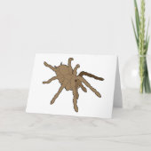 Cartes de voeux Tarantula (Devant)