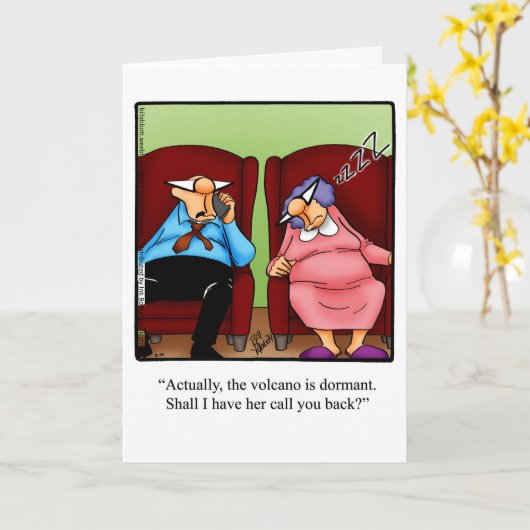 Cartes de voeux vierges (Fleur jaune)