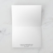 Cartes de vœux vierges de maison de campagne charm (Intérieur)