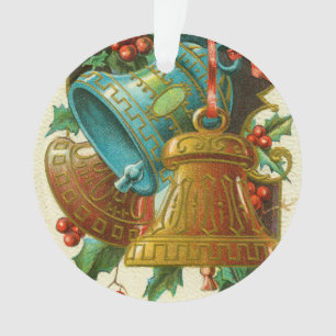 Cartes de vœux vintage de Noël, Cloches de Noël