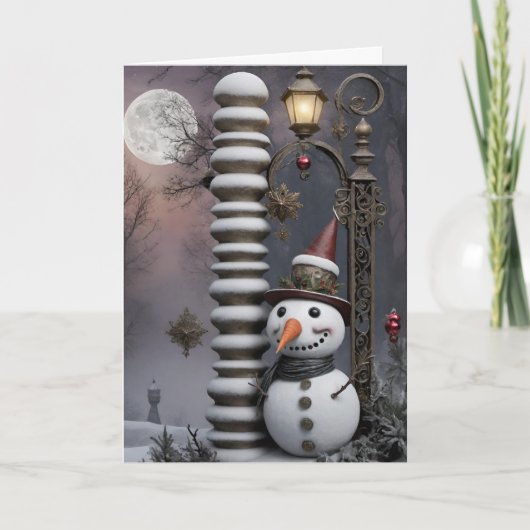 Cartes de voeux Whimsical Winter Holiday (Devant)