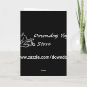 Cartes de voeux Yin-Yang Yoga (Dos)