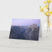 Cartes de voeux Yosemite (Fleur jaune)