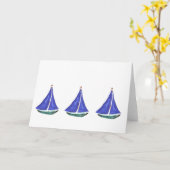 Cartes de voiliers (Fleur jaune)