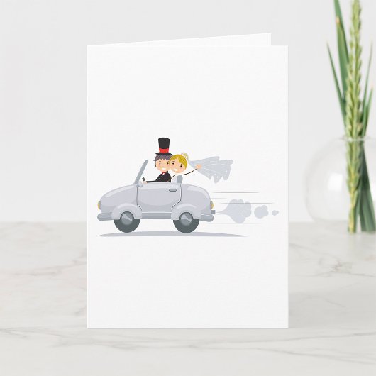 Cartes De Voiture Mariée