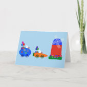 Cartes de voitures de course de lapin #1 (Devant)