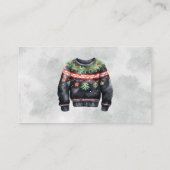 Cartes de vote du concours de pull moche (Dos)