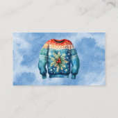 Cartes de vote du concours de pull moche (Dos)