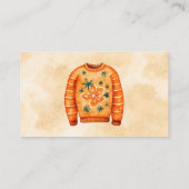 Cartes de vote du concours de pull moche (Dos)