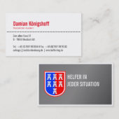 Cartes de Wappen saxonnes (Devant / Derrière)