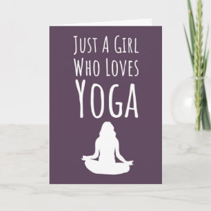 Cartes de Yoga Rose Frais Pour Filles Pour Elle