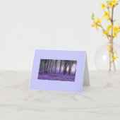 cartes de zensualité de forêt violette (Fleur jaune)